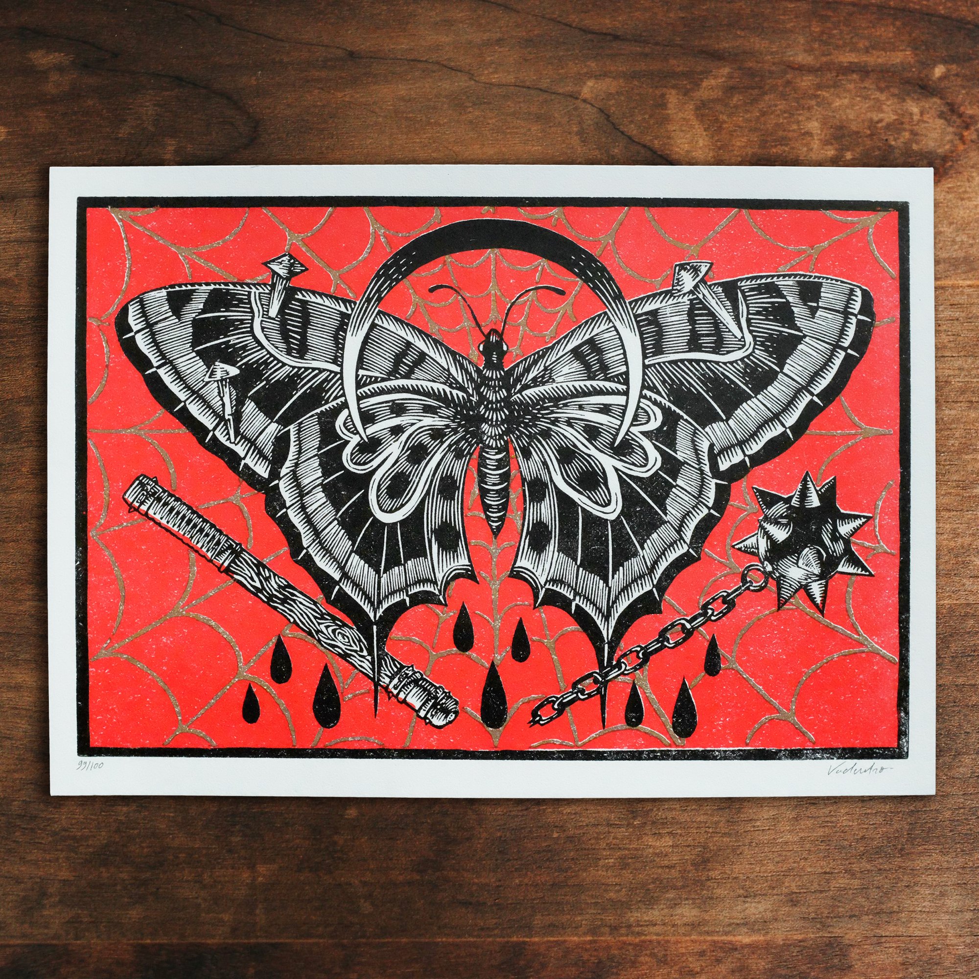 Image of BUTTERFLY RISO