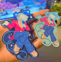 Image 4 of Mr. Ant Tenna sticker & keychain