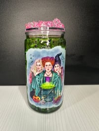 Three Witches Snow Globe Tumbler