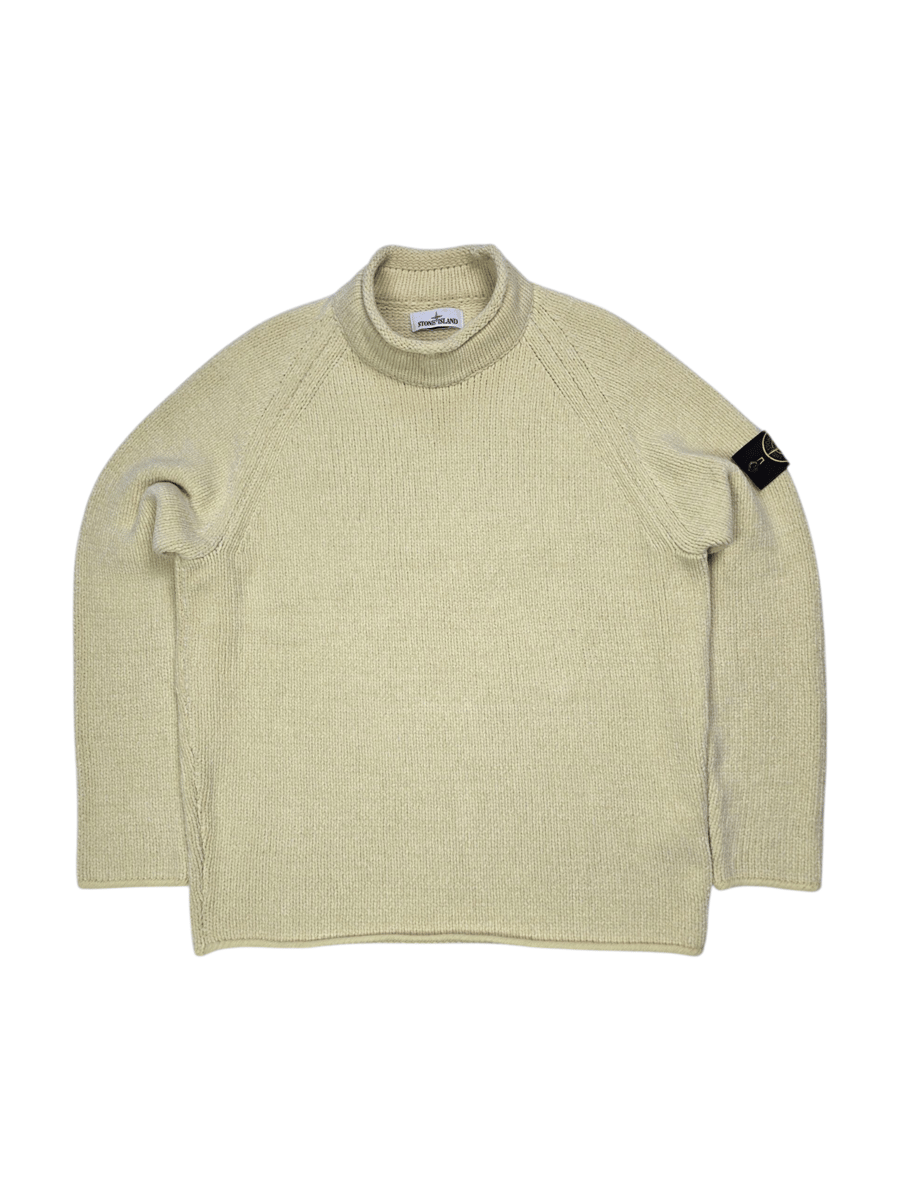 トップス stone  22AW COTTON CHENILLE KNIT L Stone Island Cotton Chenille Knit L | collective-badge