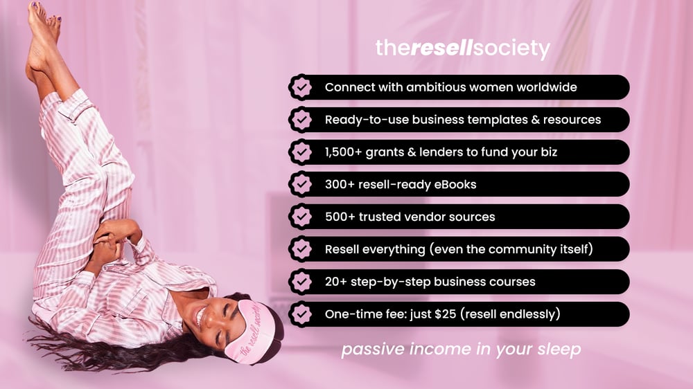 Image of Access to The Resell Society