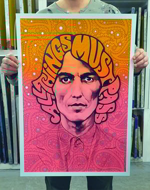 Image of George Harrison Print – “All Things Must Pass” Screen Print, Limited Edition