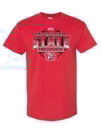 Image 1 of RED State XC Short Sleeve T-shirt