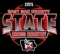 Image 2 of MAROON State XC LONG Sleeve T-shirt