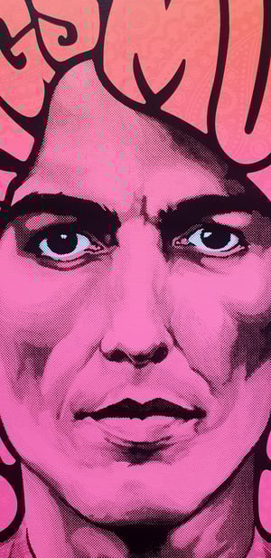 Image of George Harrison Print – “All Things Must Pass” Screen Print, Limited Edition