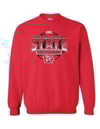 Image 1 of RED State XC CREW SWEATSHIRT