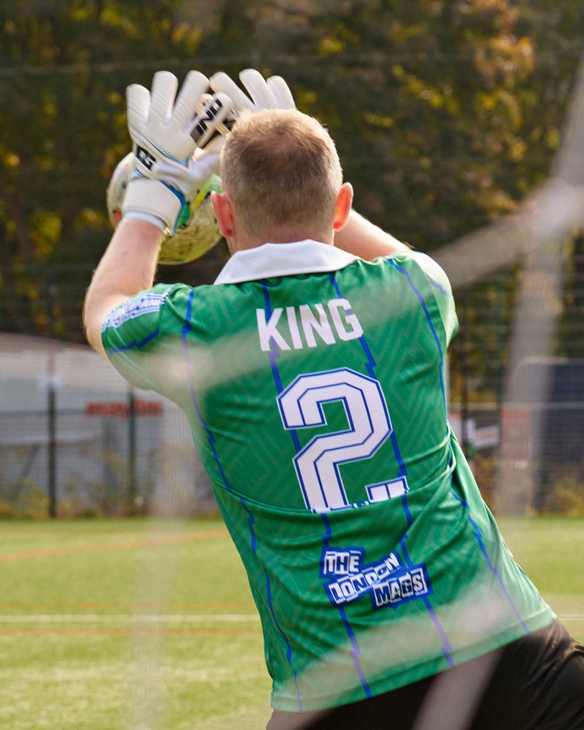 Image of London Mags Away Shirt Long Sleeve Customised