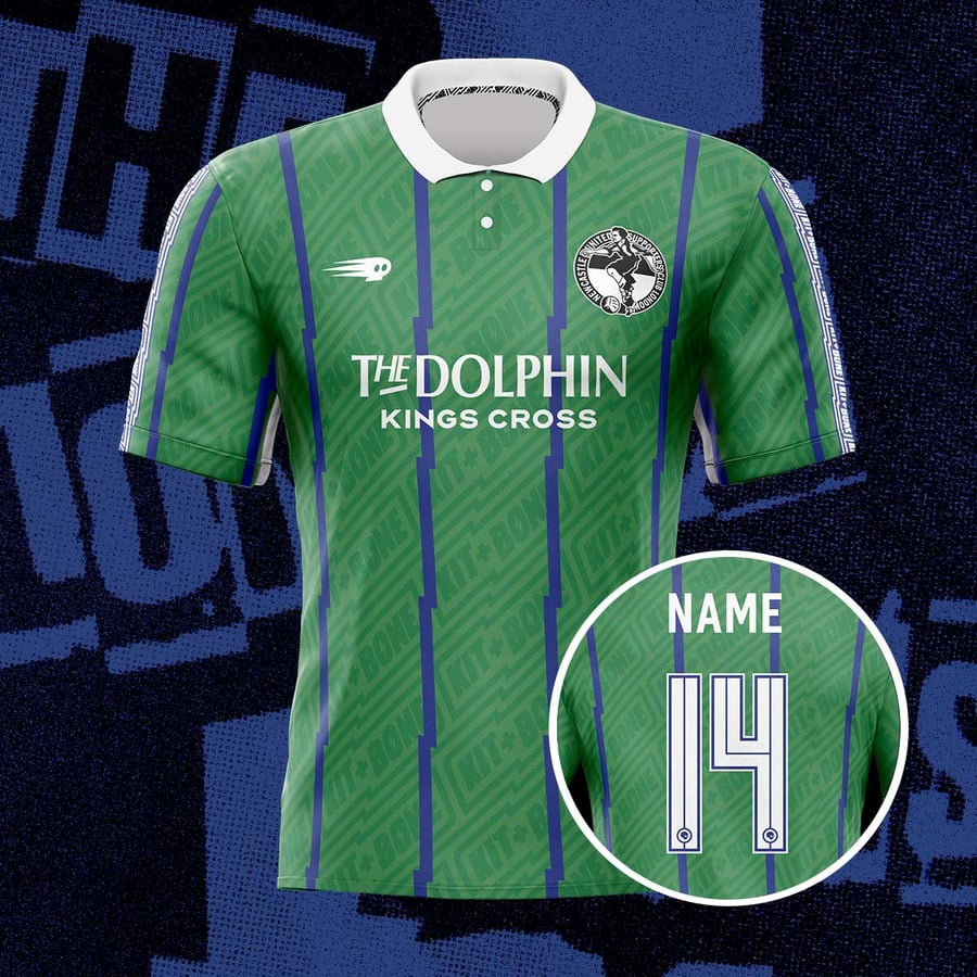 Image of London Mags Away Shirt Short Sleeve Customised