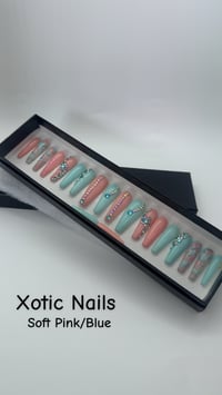 Image 1 of Pink/light Blue