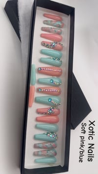 Image 2 of Pink/light Blue