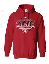 Image 1 of RED State XC HOODIE