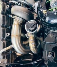 Image 2 of AK Vortec 4200 Into E36 Down Pipe (fully back-burged)