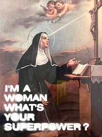 Image 2 of  Cadre  I'M A WOMAN…