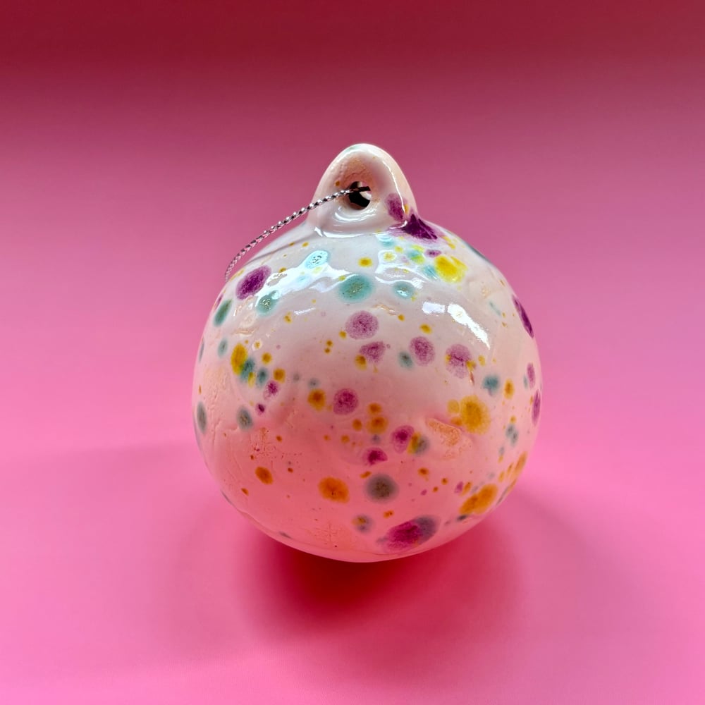 Image of Fairy dust Glaze Bauble