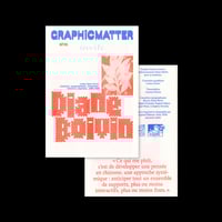 Image 1 of Graphic Matter invite Diane Boivin