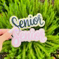 Image 1 of SENIOR Topper - Die Cut 1366