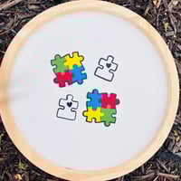 Image 2 of Puzzle Topper - Lei Base Die Cut-1364