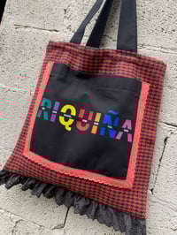 Image 1 of Bolsiña feita a man. RIQUIÑA laranxa. Deseño exclusivo!