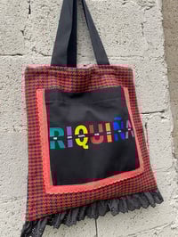 Image 2 of Bolsiña feita a man. RIQUIÑA laranxa. Deseño exclusivo!