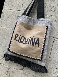 Image 1 of Bolsiña feita a man. RIQUIÑA. Deseño exclusivo!