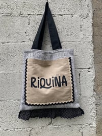 Image 4 of Bolsiña feita a man. RIQUIÑA. Deseño exclusivo!