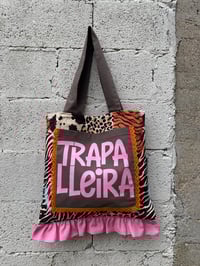 Image 4 of Bolsiña feita a man. TRAPALLEIRA estampado animal. Deseño exclusivo!