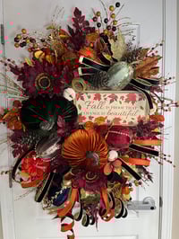 Image 1 of Fall Wreath