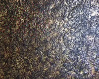 Image 5 of Handmade Paper Mache Bowl with Lace Floral Texture | Rustic Decorative Art on 4 Legs