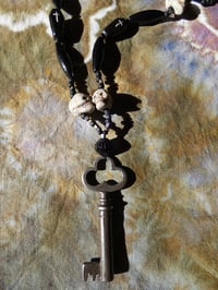 Image 7 of Key and Skulls Necklace - Free Shipping