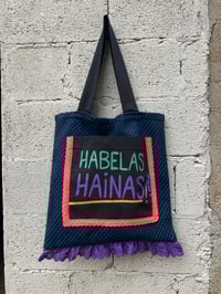 Image 3 of Bolsiña feita a man. HABELAS HAINAS. Deseño exclusivo!