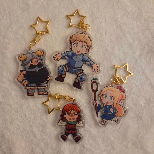 Dungeon Meshi Charms