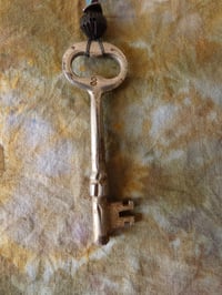 Image 4 of Key and Two Platypodes Necklace - Free Shipping