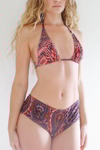 Image 2 of ♲ Pink Burst Bikini Set - M