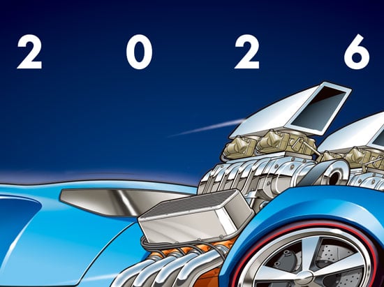 Image of 2026 'Toon Calendar: 8.5 x 11"