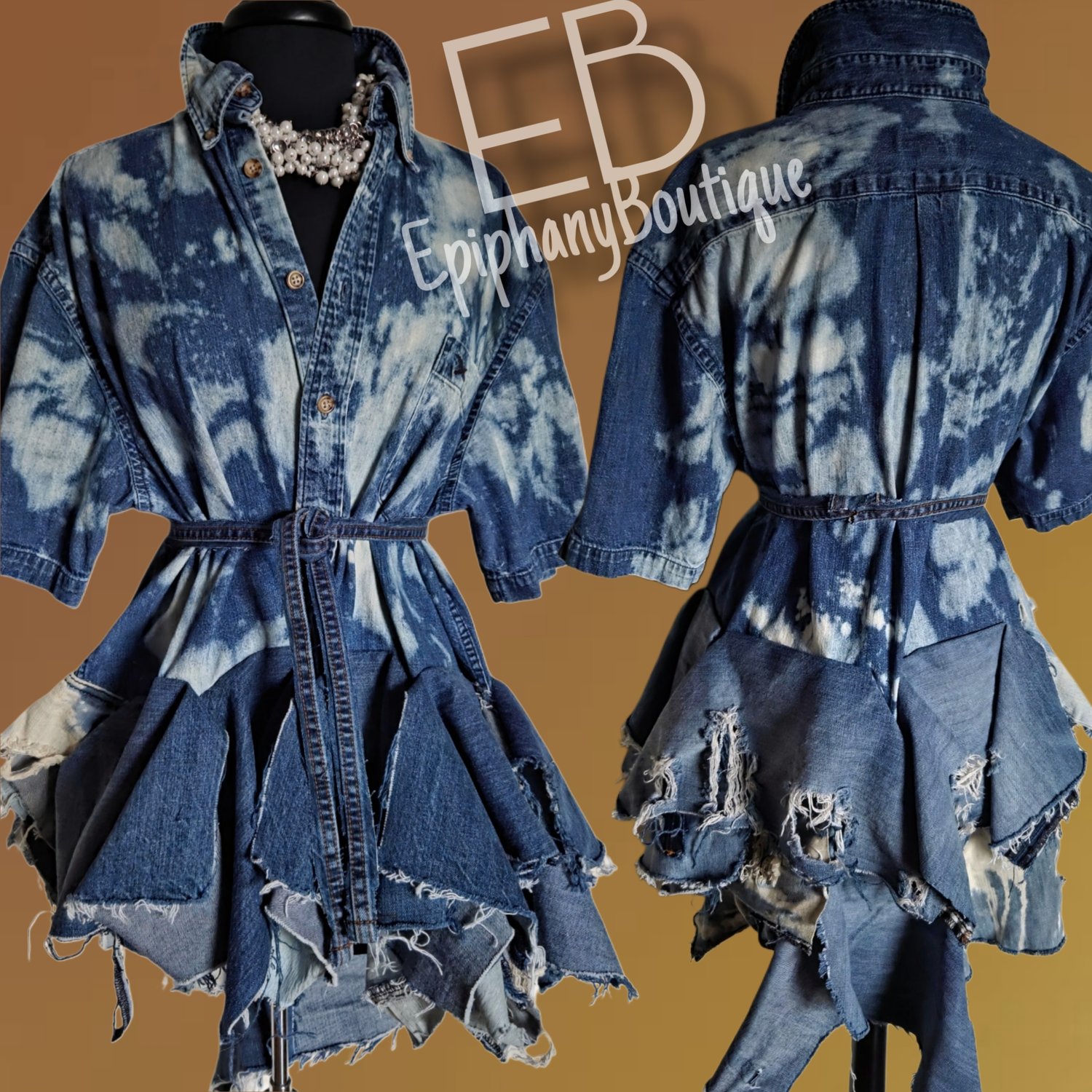Image of The EB Custom Onya' Shirt/Dress: C & D