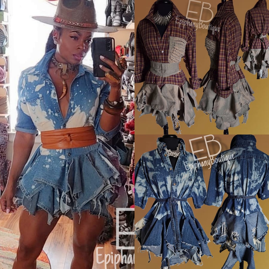 Image of The EB Custom Onya' Shirt/Dress: C & D