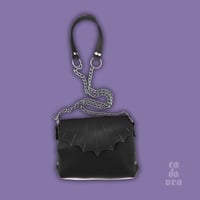 Image 1 of BLK BAT PURSE