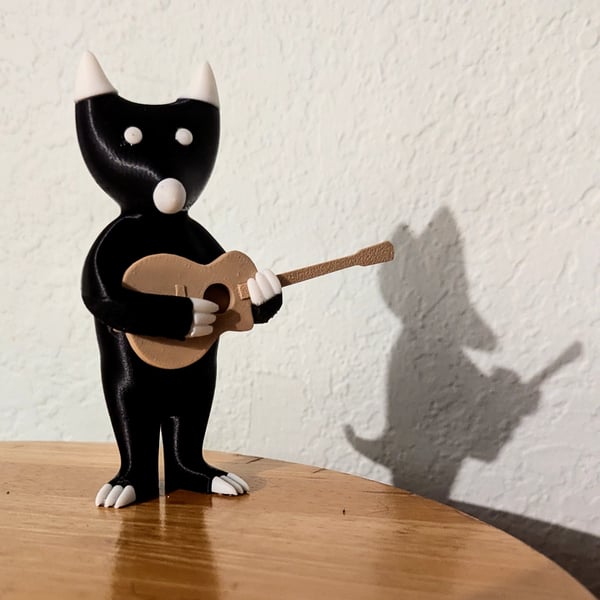 Image of "Bandit" Guitarist Figurine