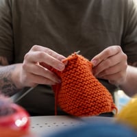 Knitting For Beginners: Create a Coaster