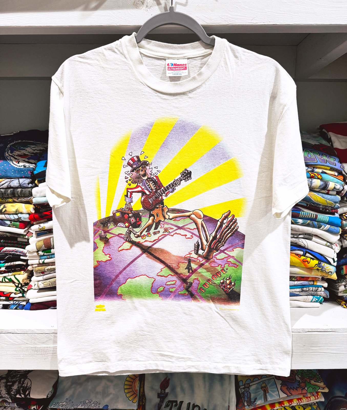 GRATEFUL DEAD EUROPEAN TOUR 1990 ツアーTシャツ GRATEFUL DEAD EUROPEAN TOUR 1990 ツアーTシャツ Vintage 1990