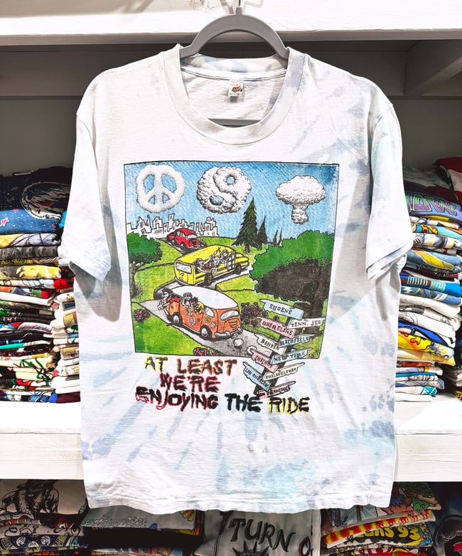 Grateful Dead 1995 Tour 'Enjoying the Ride' Lot T-Shirt - Fits L