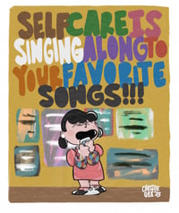 Self Care/ Peanuts Fan Art