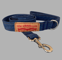 Image 1 of The Levi’s Leash — Upcycled Denim Dog Leash