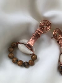 Image 3 of Picture Jasper - Artisan Earrings 