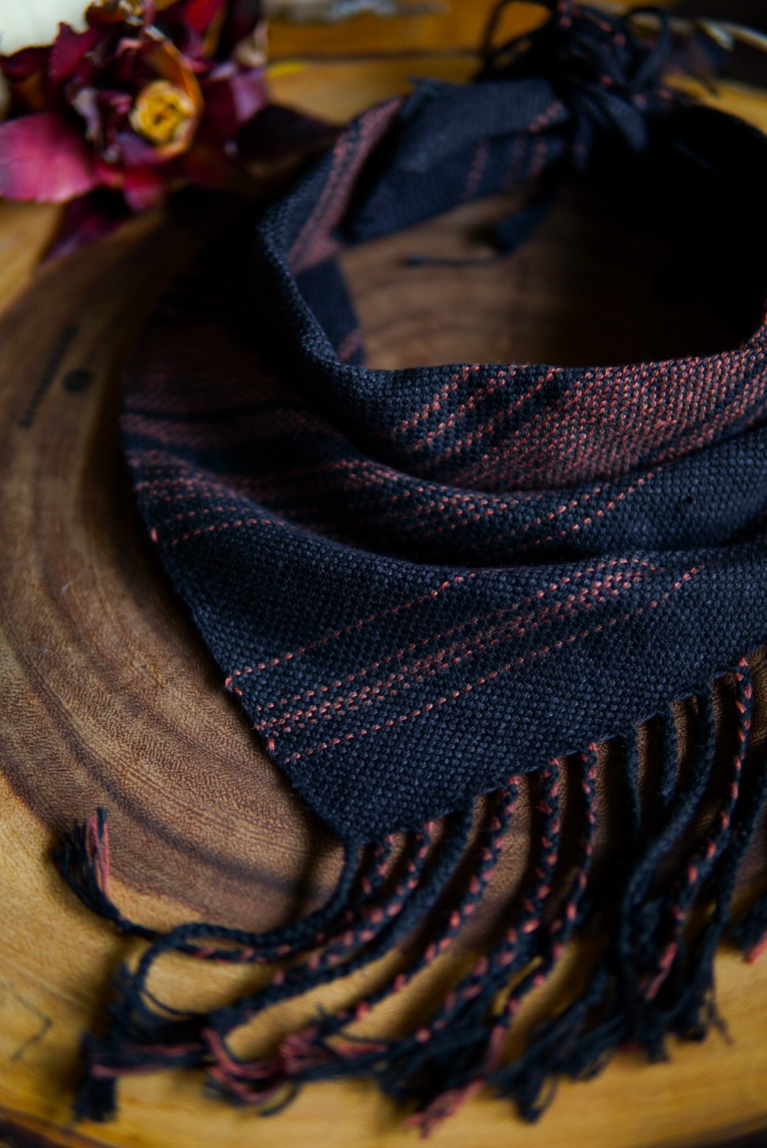 Image of Woven Kerchief -Cedar