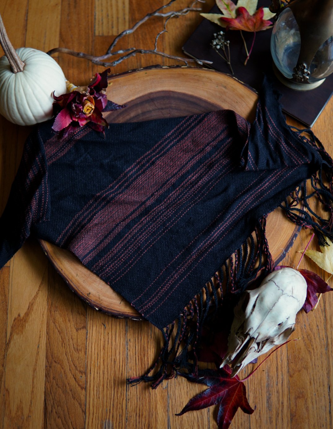 Image of Woven Kerchief -Cedar