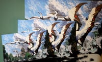 Image 2 of Small - Pterosaurs Take Flight Print 7.75x12 inches