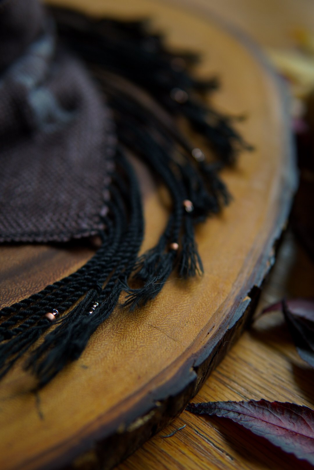 Image of  Woven Kerchief  - Brown Eyes