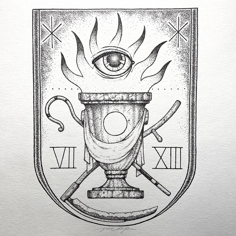 Image of ‘vessel’ original illustration 