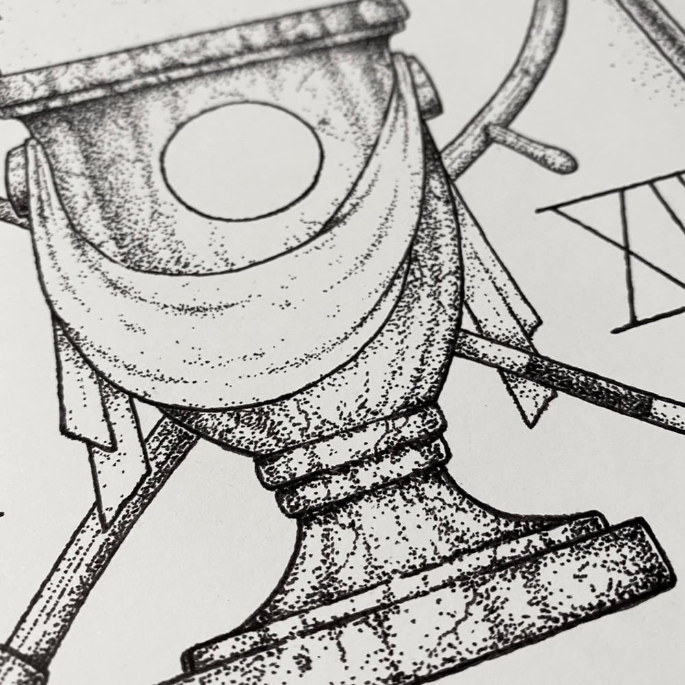 Image of ‘vessel’ original illustration 